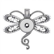 Pendant of necklace without chain fit snaps style fit 18&20mm chunks jewelry