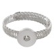 Partnerbeads 1 button snaps metal bracelet fit snaps chunks