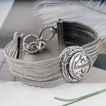 20MM blessed snaps Antique Silver Plated  KC6463 snaps jewelry