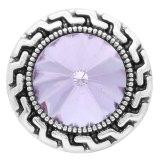 20MM snap Jun. birthstone purple KC6579 interchangable snaps jewelry