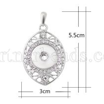 Pendant of necklace fit snaps style chunks jewelry