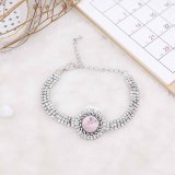 20MM snap Oct. birthstone pink KC6583 interchangable snaps jewelry