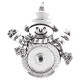 Christmas Pendant of necklace KC0353 fit snaps style 18mm snaps jewelry
