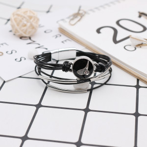 20MM sport  sliver Plated with black enamel and Rhinestone KC6566 snaps jewelry