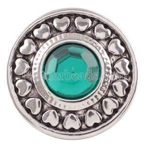 20MM snap May birthstone green KC5037 interchangable snaps jewelry