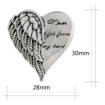 20MM love  big size snap Silver Plated KC9869 snap jewelry