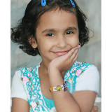 18cm kid junior style bracelet with 15mm width white silicone stretch fit 20mm snap button