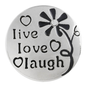 20MM love flower snap silver plated with Enamel KC5577 snaps jewelry