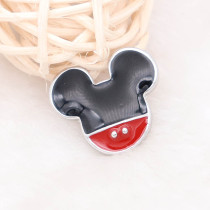 20MM Cartoon snap silver Plated with  enamel KC5722 CH3 snaps jewelry