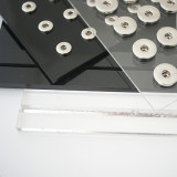 Acrylic display for 18/20mm snaps chunks