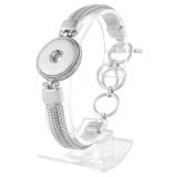 23CM buttons snaps metal armband fit snaps chunks