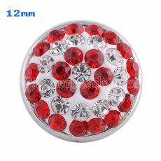 Small size snaps Style chunks with red rhinestone KS2711-S