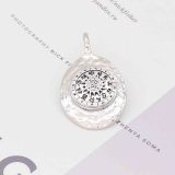 20MM sun snap Silver Plated KC6852 snaps jewelry