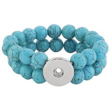 turquoise bracelets Fit 18/20mm snaps chunks