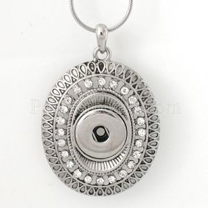 Pendant of necklace fit snaps style 18mm/20mm chunks jewelry