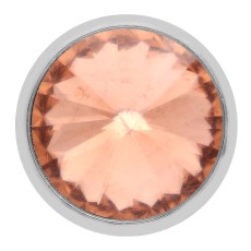 20MM design snap silver Plated with Orange rhinestone KC6964 snaps jewelry