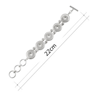 5 buttons snaps metal armband fit snaps chunks