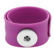 Creative papa circle Silica gel Hot Sale Trendy Snap Button Bracelet Bangles fit 20MM Snap Jewelry fun gift