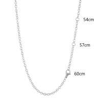 60CM Stainless steel fashion rope chain fit all jewelry