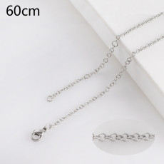 60CM Stainless steel fashion rope chain fit all jewelry