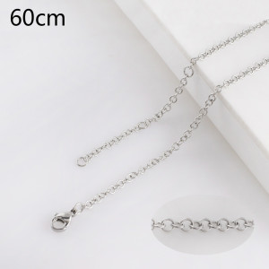 60CM Stainless steel fashion rope chain fit all jewelry