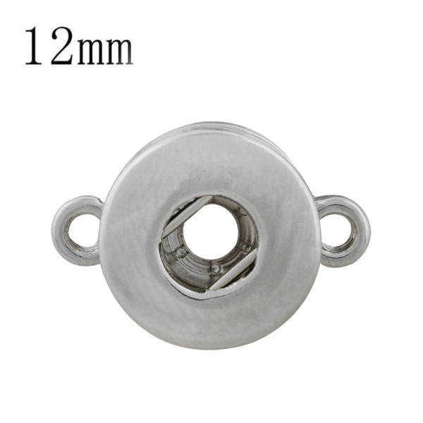 12MM Metal bottom of snaps bracelets