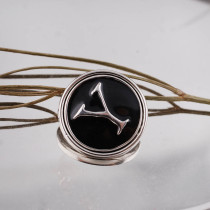 20MM English alphabet-Y  snap silver  plated KB1275 with  Enamel interchangeable snaps jewelry