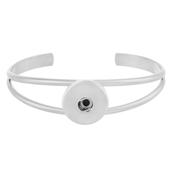 1 buttons snaps metal armband fit snaps chunks