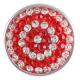 snaps button with red  chunks rhinestones KC2737 snaps jewelry