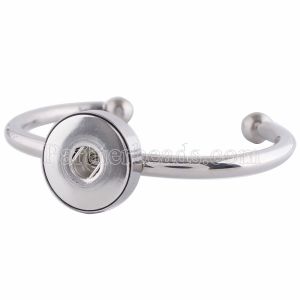 1 buttons snaps Stainless steel Bracelet fit 18MM/20MM snaps chunks