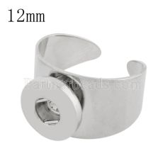 Adjustable size 17-19 MM Snaps Rings fit 12MM snaps chunks