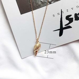 Conch Ocean-style gold metal TA3114 46CM new type Necklace fashion Jewelry