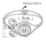 1 buttons snap sliver bracelet fit snaps jewelry KC0519