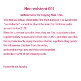 Non-existent items in order to add additional small orders less than $100