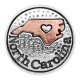 20MM State snap Silver charms 0010