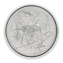 20MM design snap Silver Plated silver Thread KC2219