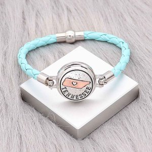 20MM State snap Silver charms 0008