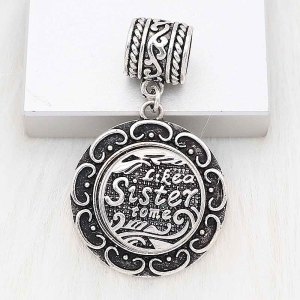 20MM snap sister sliver Plated with  KC6689 snaps jewelry