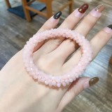Sequin crystal color elastic hair band bracelet dual purpose hair accessories