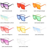 Large frame sunglasses female square multicolor personalized Sunglasses