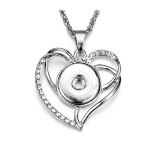 love snap sliver Pendant fit 20MM snaps style jewelry