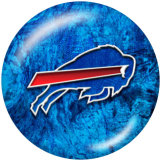 20MM team Sport glass snaps buttons
