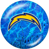 20MM team Sport glass snaps buttons