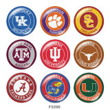 20MM team Sport glass snaps buttons
