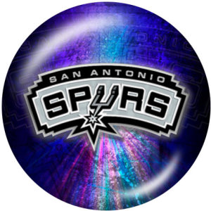 20MM team Sport glass snaps buttons