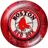 20MM team Sport glass snaps buttons
