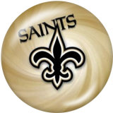 20MM team Sport glass snaps buttons