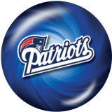 20MM team Sport glass snaps buttons