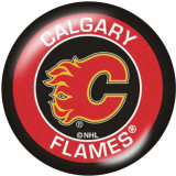 20MM team Sport glass snaps buttons