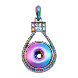Colorful alloy Pendant fit 20MM snaps style jewelry